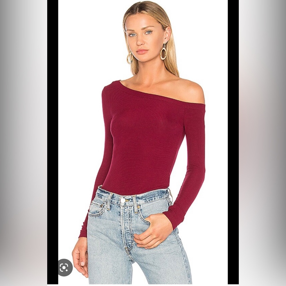 REVOLVE One Shoulder Top in Vino
GETTINGBACKTOSQUAREONE